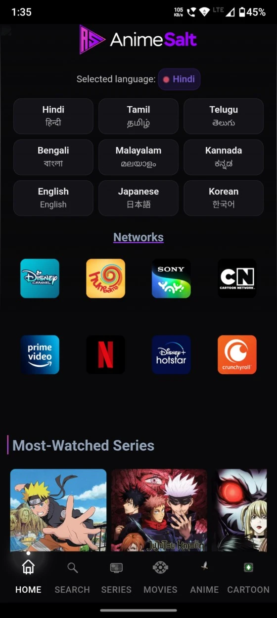 Anime Salt APK Download Latest v9.8 (Official) For Android 12 Anime Salt APK Screenshot 1